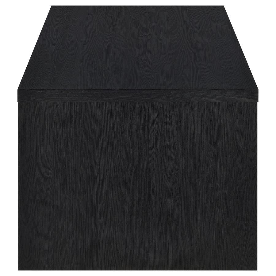 Knapp - Lift Top Cocktail Coffee Table With Dual Drawers - Black Coffee Table modern furniture Contempo Furniture