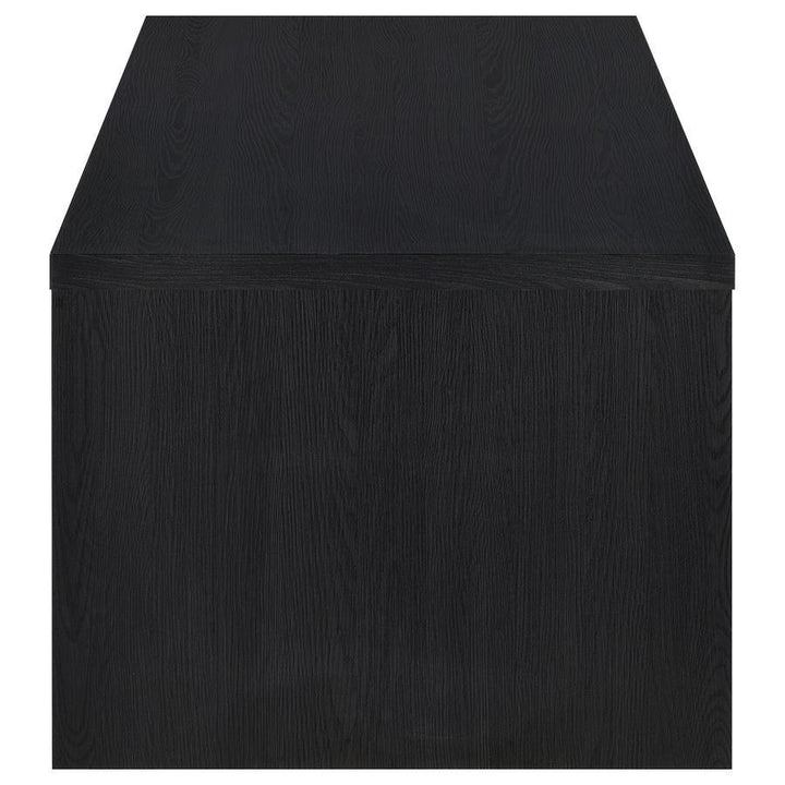 Knapp - Lift Top Cocktail Coffee Table With Dual Drawers - Black Coffee Table modern furniture Contempo Furniture