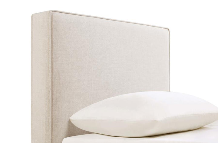 Kosmo - Upholstered Twin Panel Headboard - Sand Upholstered HeadBoard modern furniture Contempo Furniture