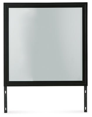 Kraeburn Bedroom Mirror - Dark Brown Mirror modern furniture Contempo Furniture