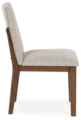Kraeburn Dining Chair - Beige Chair Set modern furniture Contempo Furniture