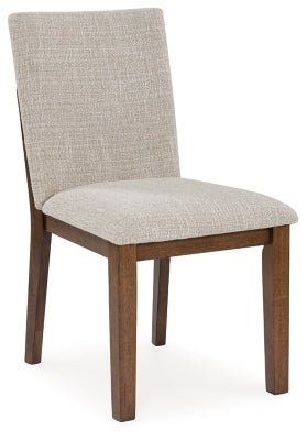 Kraeburn Dining Chair - Beige Chair Set modern furniture Contempo Furniture