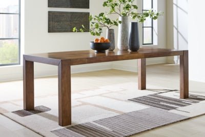 Kraeburn Dining Table - Light Brown Dining Table modern furniture Contempo Furniture