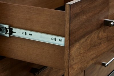 Kraeburn Nightstand - Dark Brown Accent Nightstand modern furniture Contempo Furniture