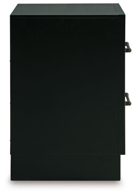 Kraeburn Nightstand - Dark Brown Accent Nightstand modern furniture Contempo Furniture