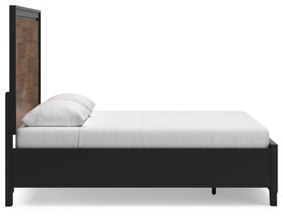 Kraeburn Queen Panel Storage Bed - Dark Brown Storage Bed modern furniture Contempo Furniture