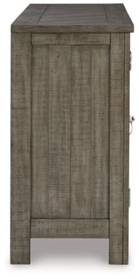 Krystanza Dining Server - Dark Gray Server modern furniture Contempo Furniture