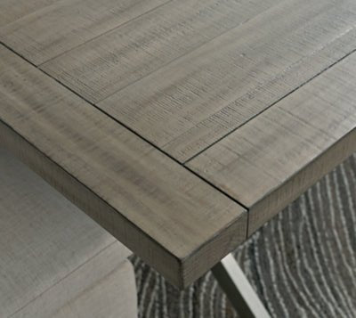 Krystanza Dining Table - Dark Gray Dining Table modern furniture Contempo Furniture