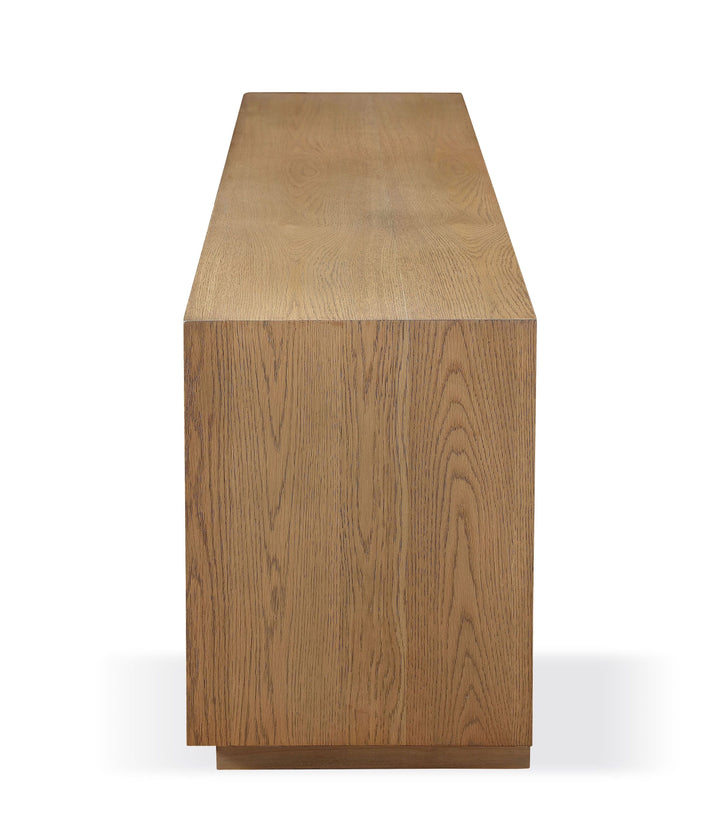 Modus Furniture Jvlh262 One Coastal Modern 74 Inch Tv Console In Bisque