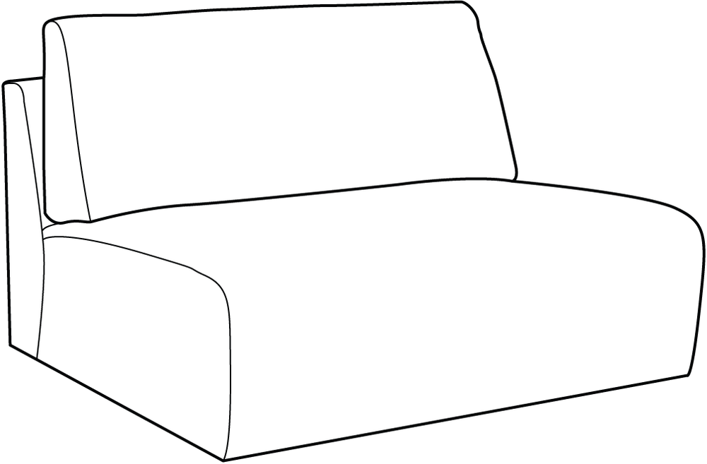 Luonto Kyoto Armless Chair