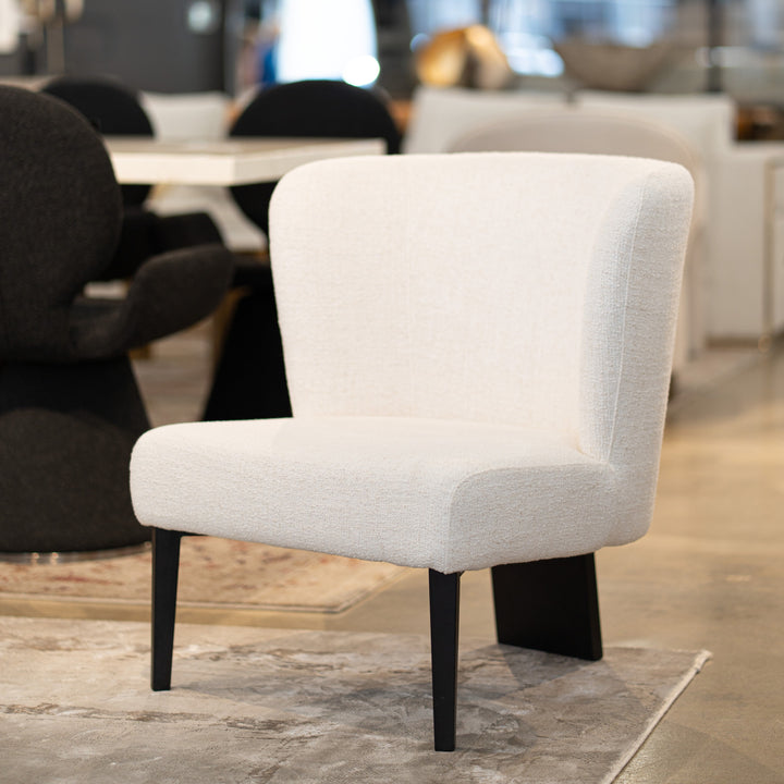 Ladean - Modern White Accent Chair
