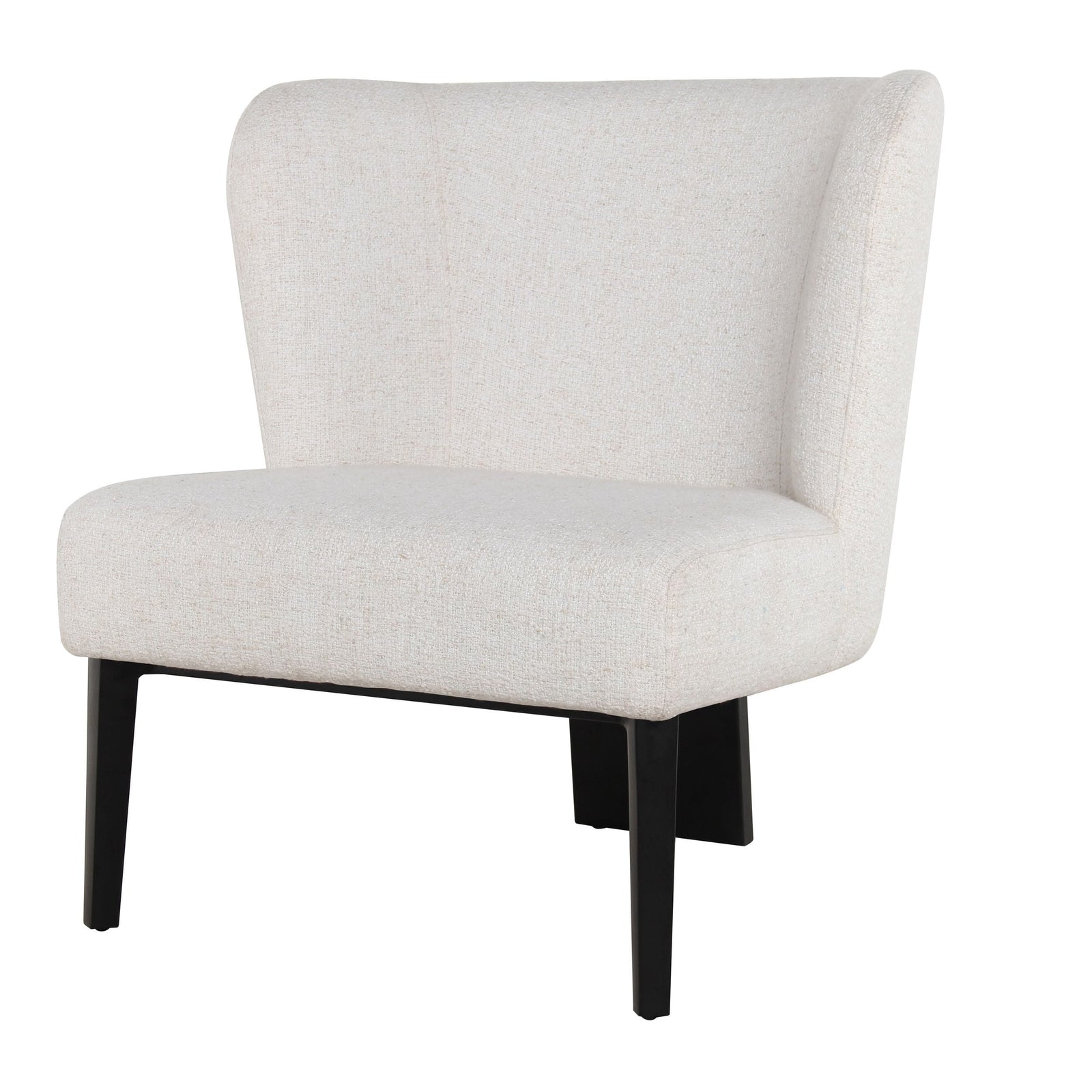 Ladean - Modern White Accent Chair