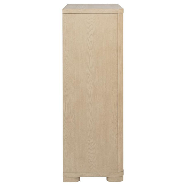 Ladera - 5 - Drawer Bedroom Chest Of Drawers - Light Elm Accent Chest modern furniture Contempo Furniture