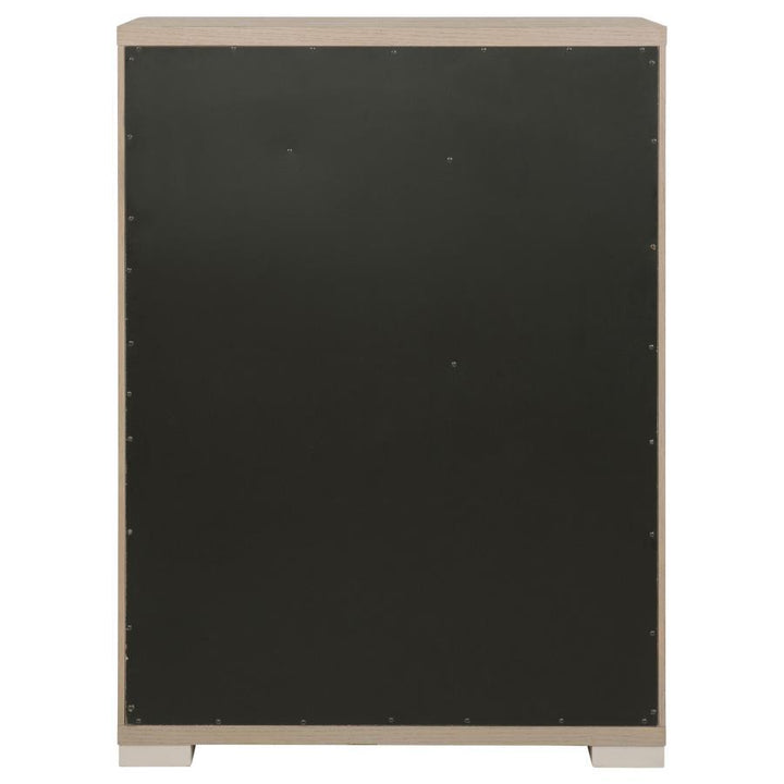 Ladera - 5 - Drawer Bedroom Chest Of Drawers - Light Elm Accent Chest modern furniture Contempo Furniture