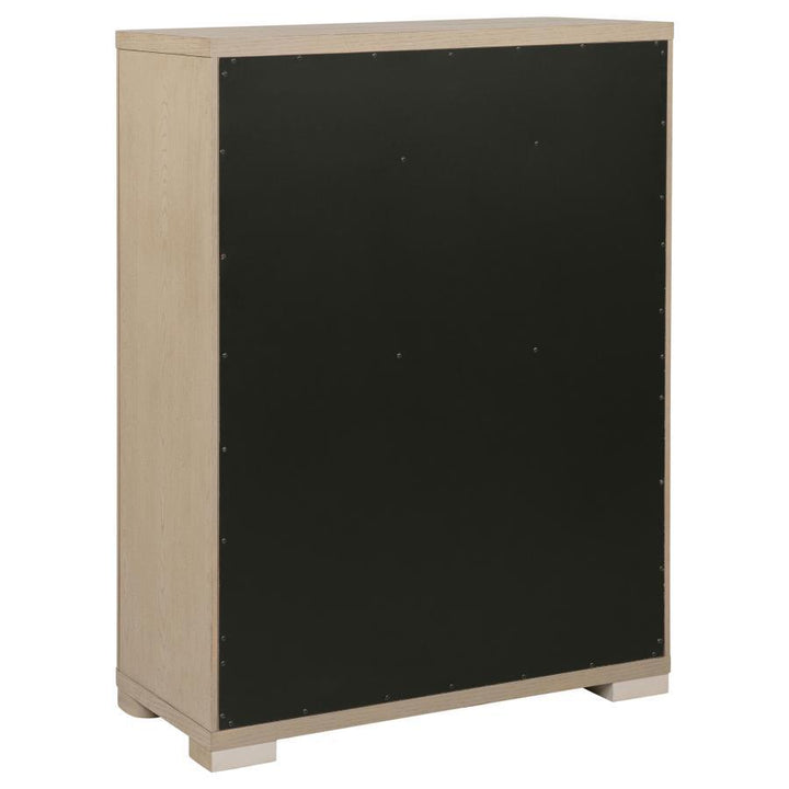 Ladera - 5 - Drawer Bedroom Chest Of Drawers - Light Elm Accent Chest modern furniture Contempo Furniture