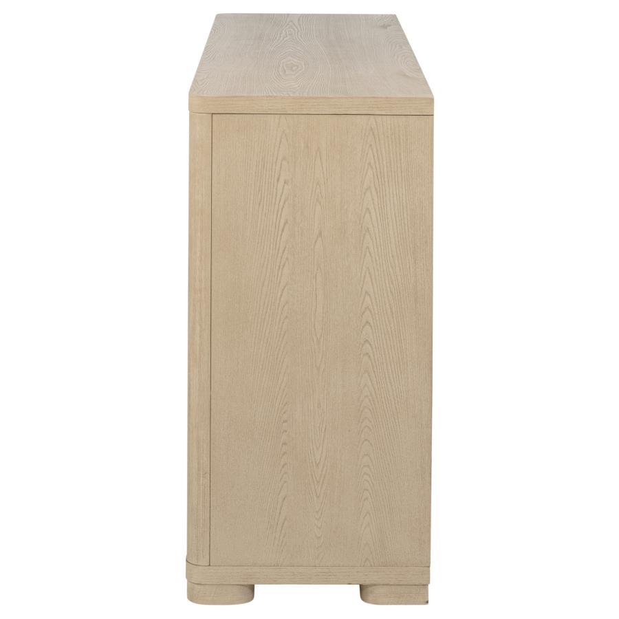 Ladera - 6 - Drawer Bedroom Dresser - Light Elm Dressers modern furniture Contempo Furniture