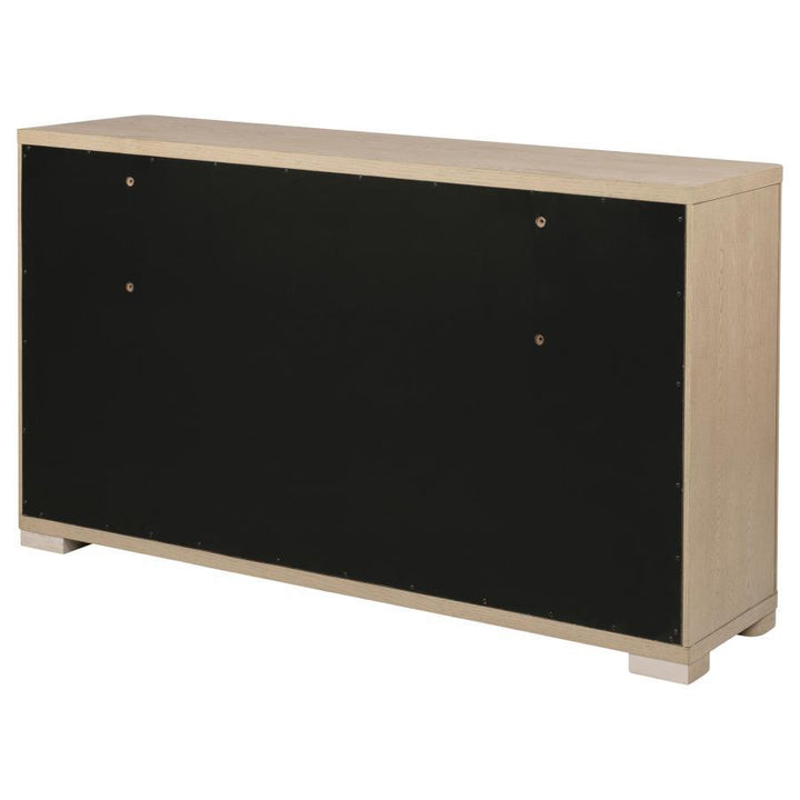 Ladera - 6 - Drawer Bedroom Dresser - Light Elm Dressers modern furniture Contempo Furniture