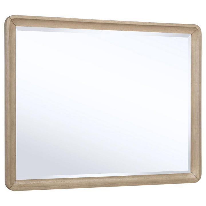 Ladera - Dresser Mirror - Light Elm Mirror modern furniture Contempo Furniture