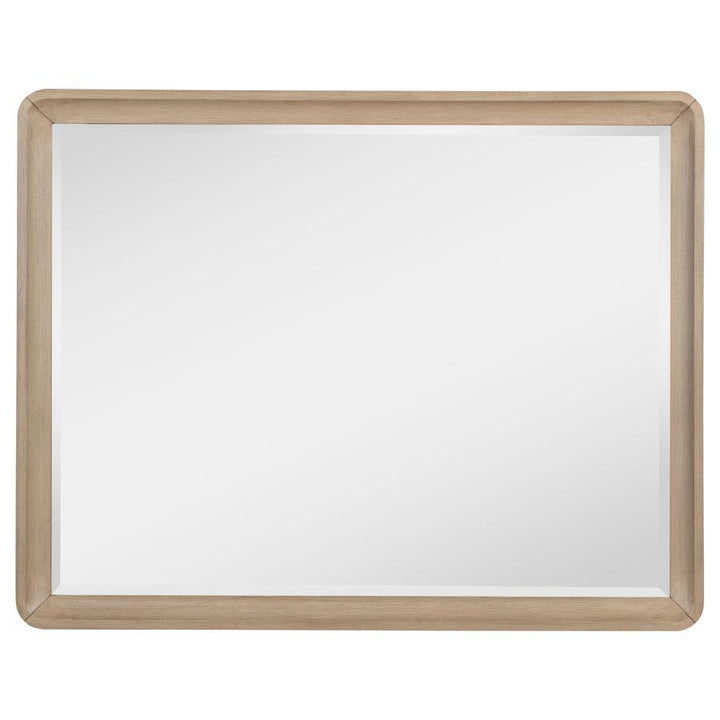 Ladera - Dresser Mirror - Light Elm Mirror modern furniture Contempo Furniture