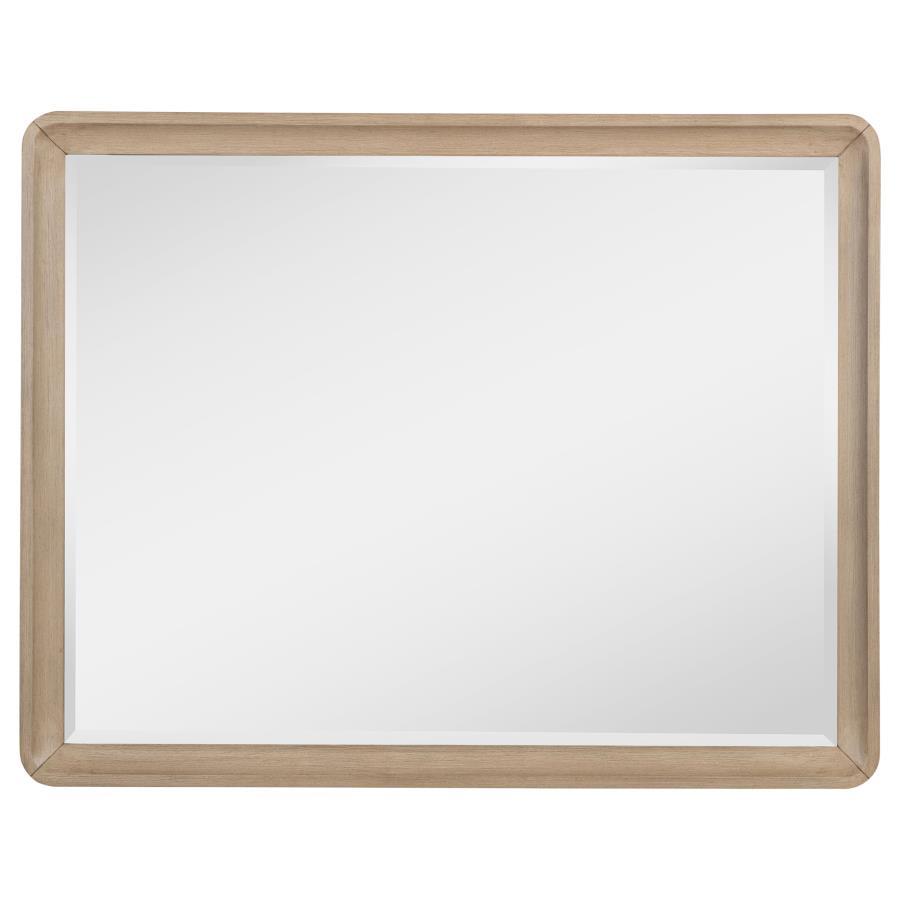 Ladera - Dresser Mirror - Light Elm Mirror modern furniture Contempo Furniture