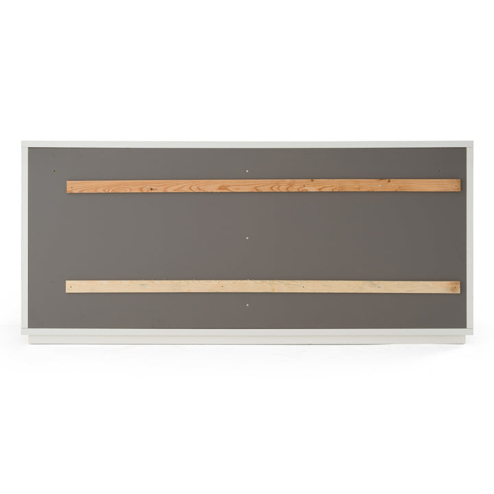 Lago - Modern Faux Travertine Dresser - View 5