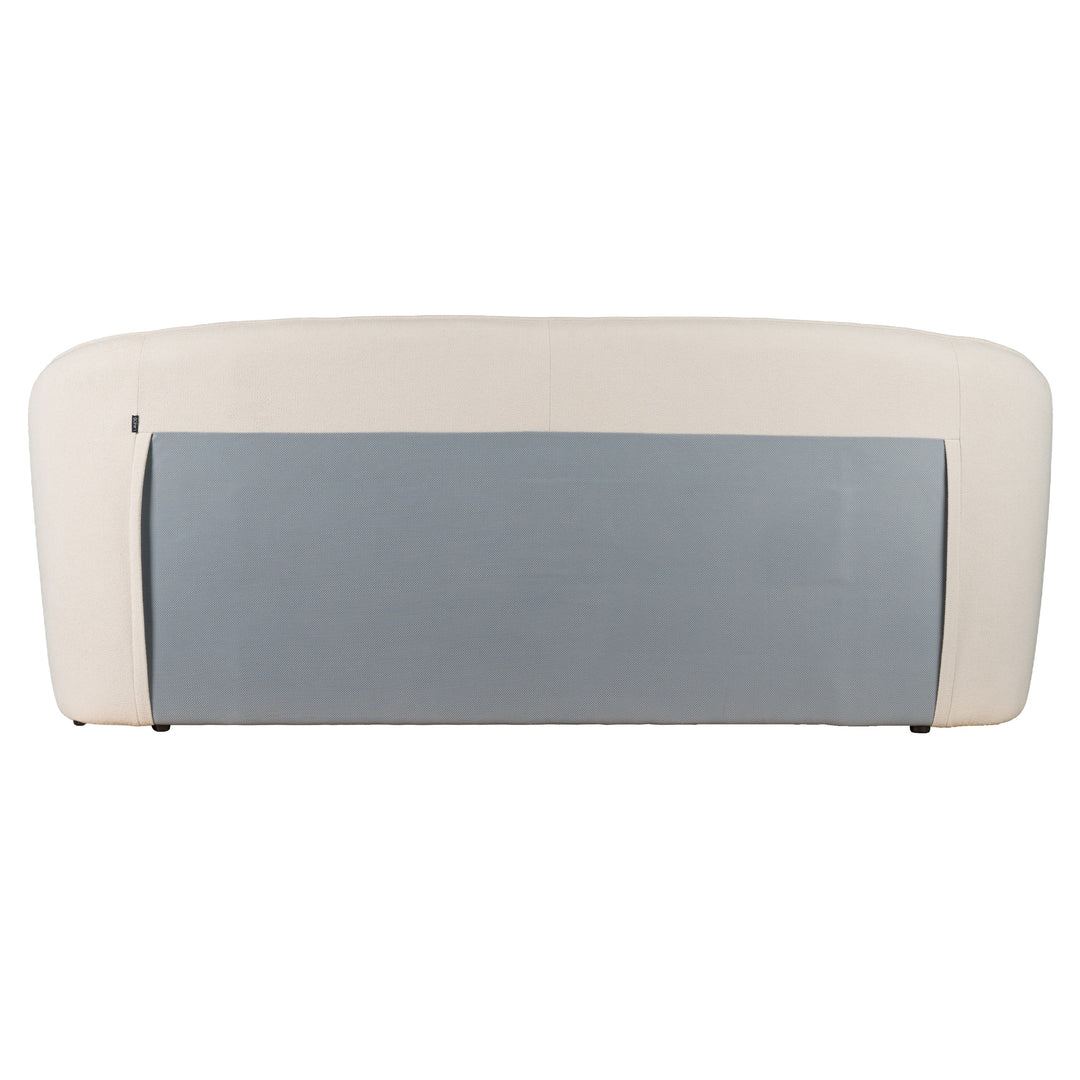 Lambert - Modern Beige Fabric Upholstered Bed