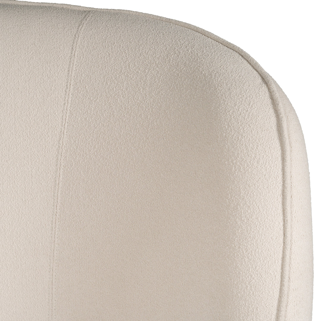 Lambert - Modern Beige Fabric Upholstered Bed