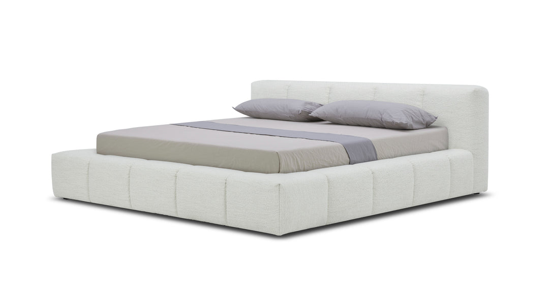 Lamont  Modern Eastern King Fabric Bed