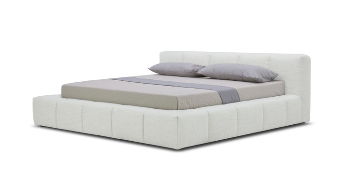Lamont  Modern Eastern King Fabric Bed