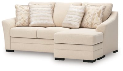 Lango Queen Sofa Chaise Sleeper - Beige Sleeper Sofa modern furniture Contempo Furniture