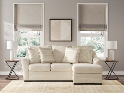 Lango Queen Sofa Chaise Sleeper - Beige Sleeper Sofa modern furniture Contempo Furniture