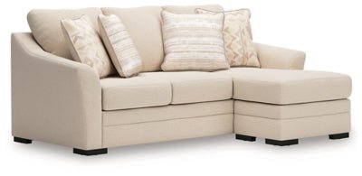 Lango Queen Sofa Chaise Sleeper - Beige Sleeper Sofa modern furniture Contempo Furniture