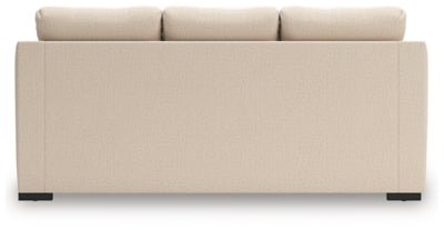 Lango Sofa Chaise - Beige Stationary Sofa modern furniture Contempo Furniture