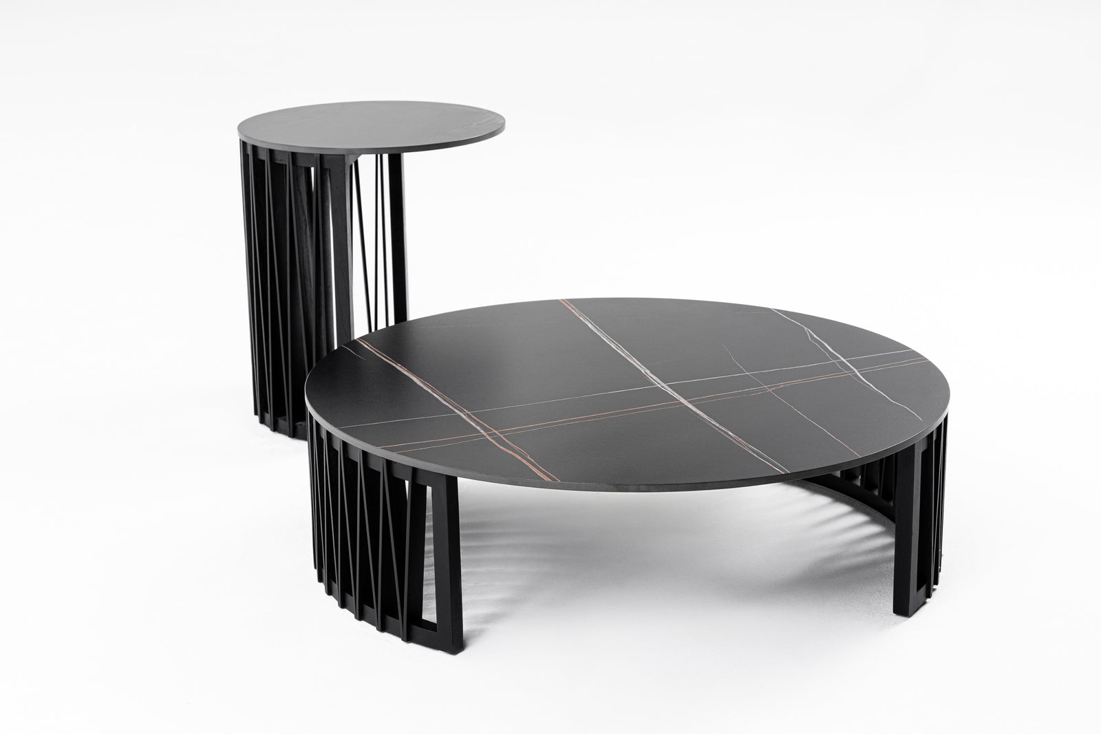 Larimer - Modern Round Coffee Table Set