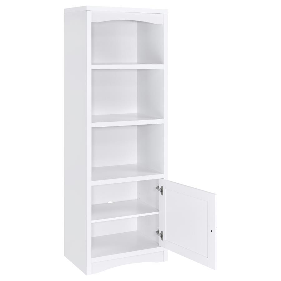 Laughlin - 3 Piece Entertainment Center TV Stand - White Entertainment Centers modern furniture Contempo Furniture