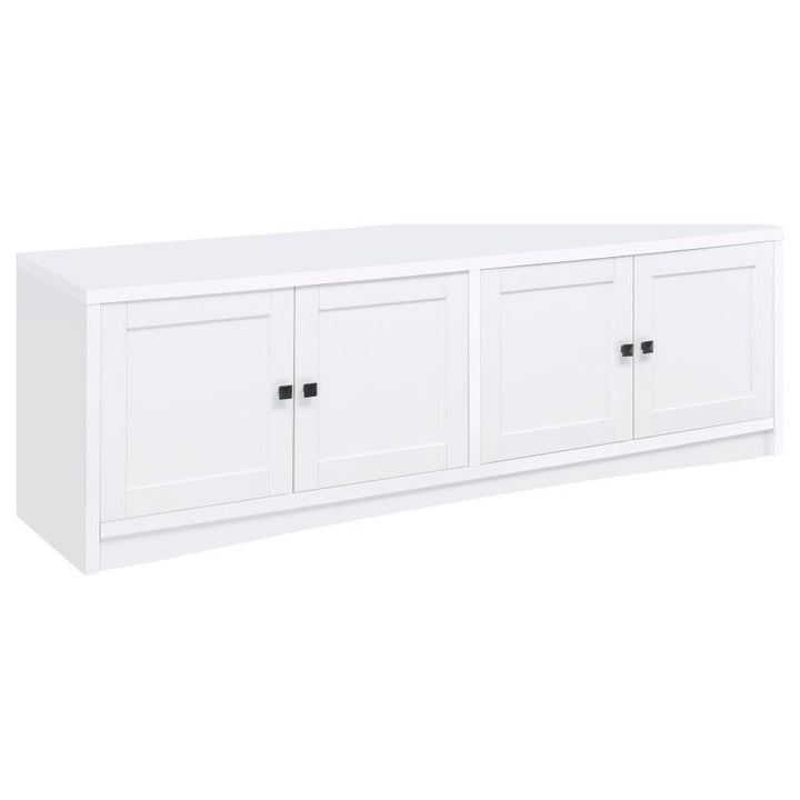 Laughlin - 3 Piece Entertainment Center TV Stand - White Entertainment Centers modern furniture Contempo Furniture