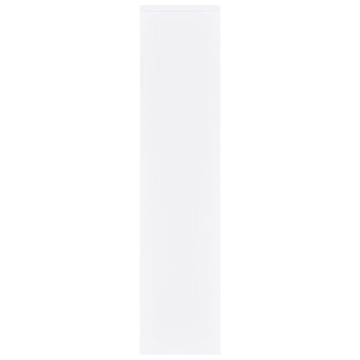 Laughlin - 3 - Shelf Engineered Wood Media Tower - White Standard Bookcase modern furniture Contempo Furniture