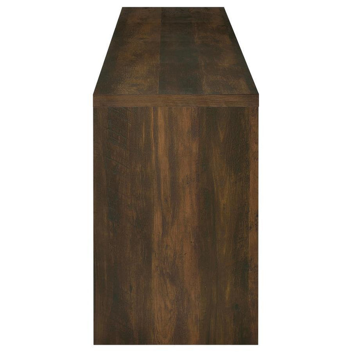 Laughlin - 4 Door Engineered Wood TV Stand - Dark Pine TV Stand modern furniture Contempo Furniture