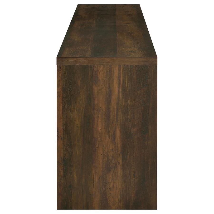 Laughlin - 4 Door Engineered Wood TV Stand - Dark Pine TV Stand modern furniture Contempo Furniture
