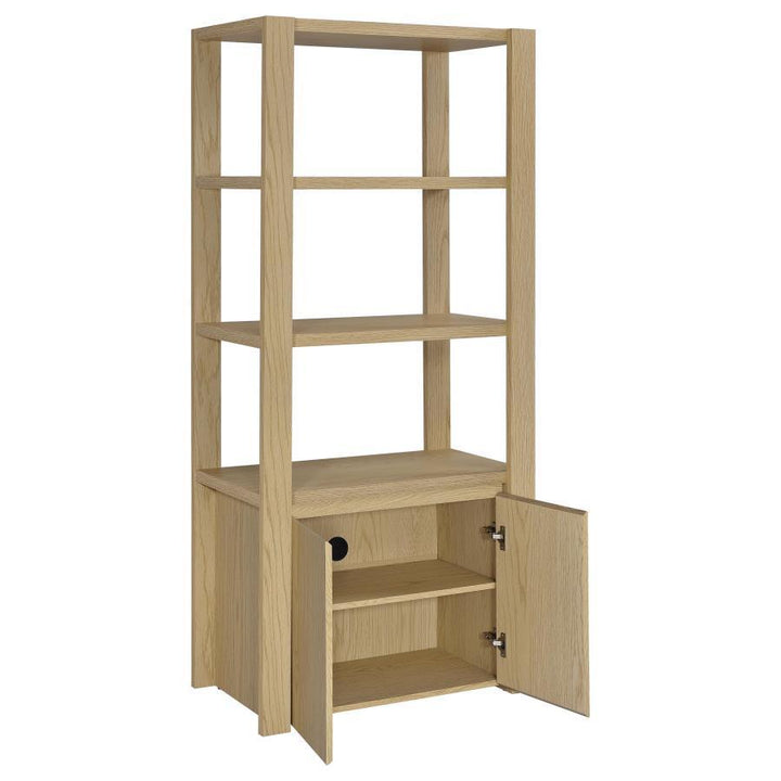 Laurelton - 3 Piece Entertainment Center TV Stand - Light Oak Entertainment Centers modern furniture Contempo Furniture