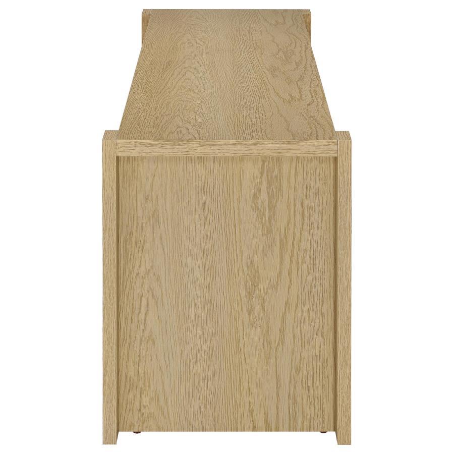 Laurelton - 60" 2 - Door TV Stand Media Console - Light Oak TV Stand modern furniture Contempo Furniture