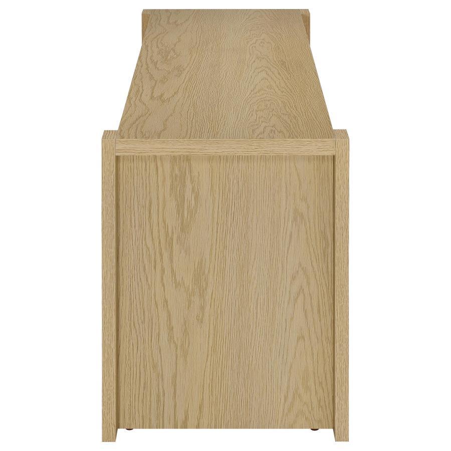 Laurelton - 60" 2 - Door TV Stand Media Console - Light Oak TV Stand modern furniture Contempo Furniture