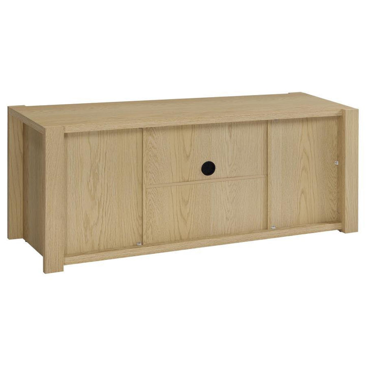 Laurelton - 60" 2 - Door TV Stand Media Console - Light Oak TV Stand modern furniture Contempo Furniture