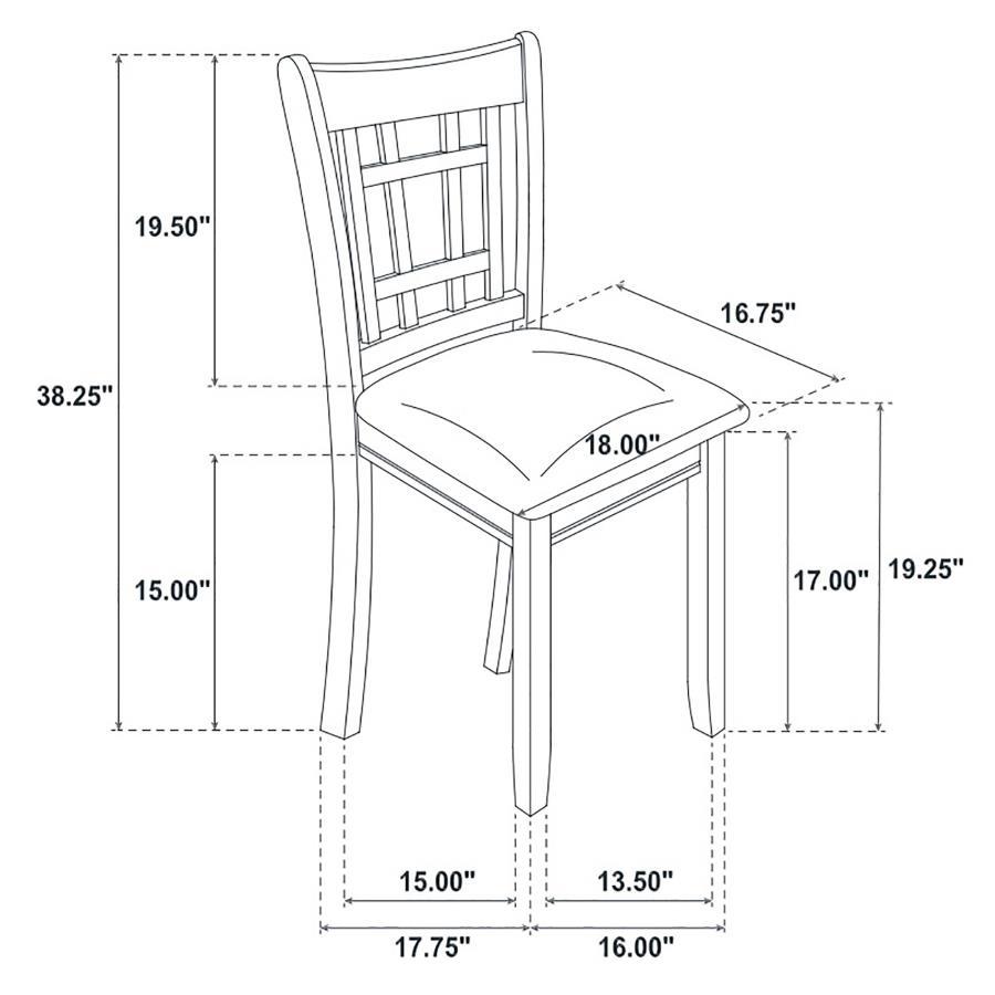 Lavon - 5 Piece Oval Extension Leaf Dining Set - Espresso 5 - Piece Dining Room Set modern furniture Contempo Furniture