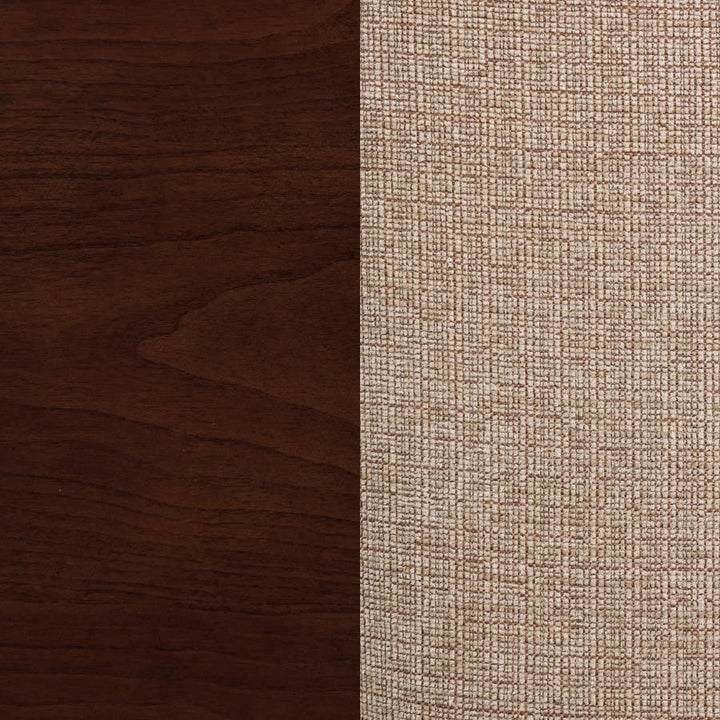 Lavon - Wood Counter Chair (Set of 2) - Tan / Espresso Stool Set modern furniture Contempo Furniture