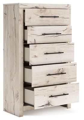 Lawroy Chest of Drawers - Beige Accent Chest modern furniture Contempo Furniture
