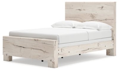 Lawroy Full Panel Bed - Beige Panel Bed modern furniture Contempo Furniture
