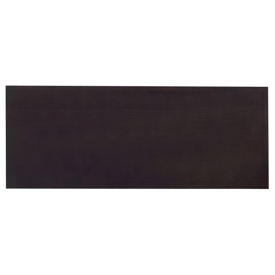 Lawtey - 2 - Drawer Office Computer Desk - Cappuccino Computer Desk modern furniture Contempo Furniture