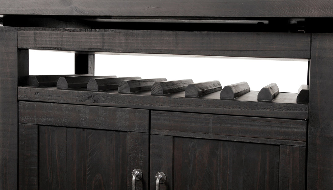 Modus Furniture 7Yc962C Yosemite Counter Height Rectangular Extension Table In Cafe