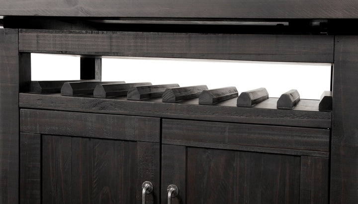 Modus Furniture 7Yc962C Yosemite Counter Height Rectangular Extension Table In Cafe